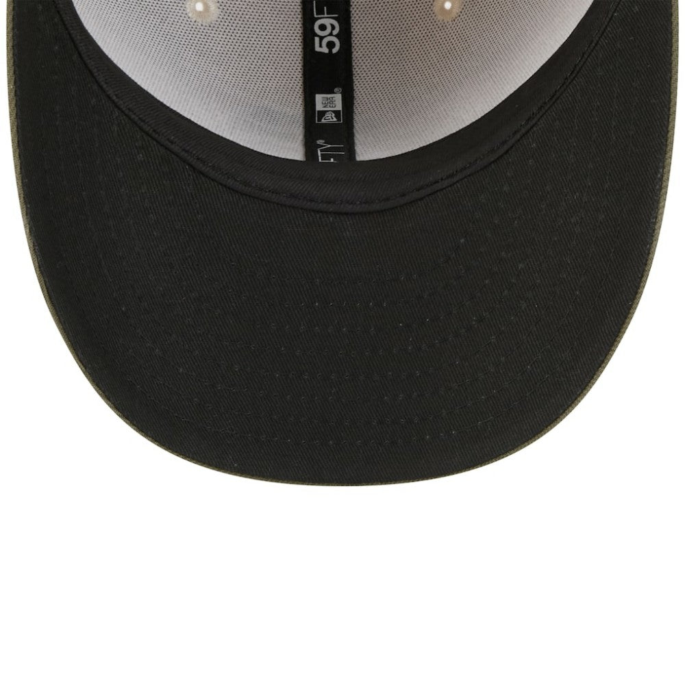 Light Beige/Olive San Francisco Giants New Era 2025 Armed Forces Day 59FIFTY Fitted Hat