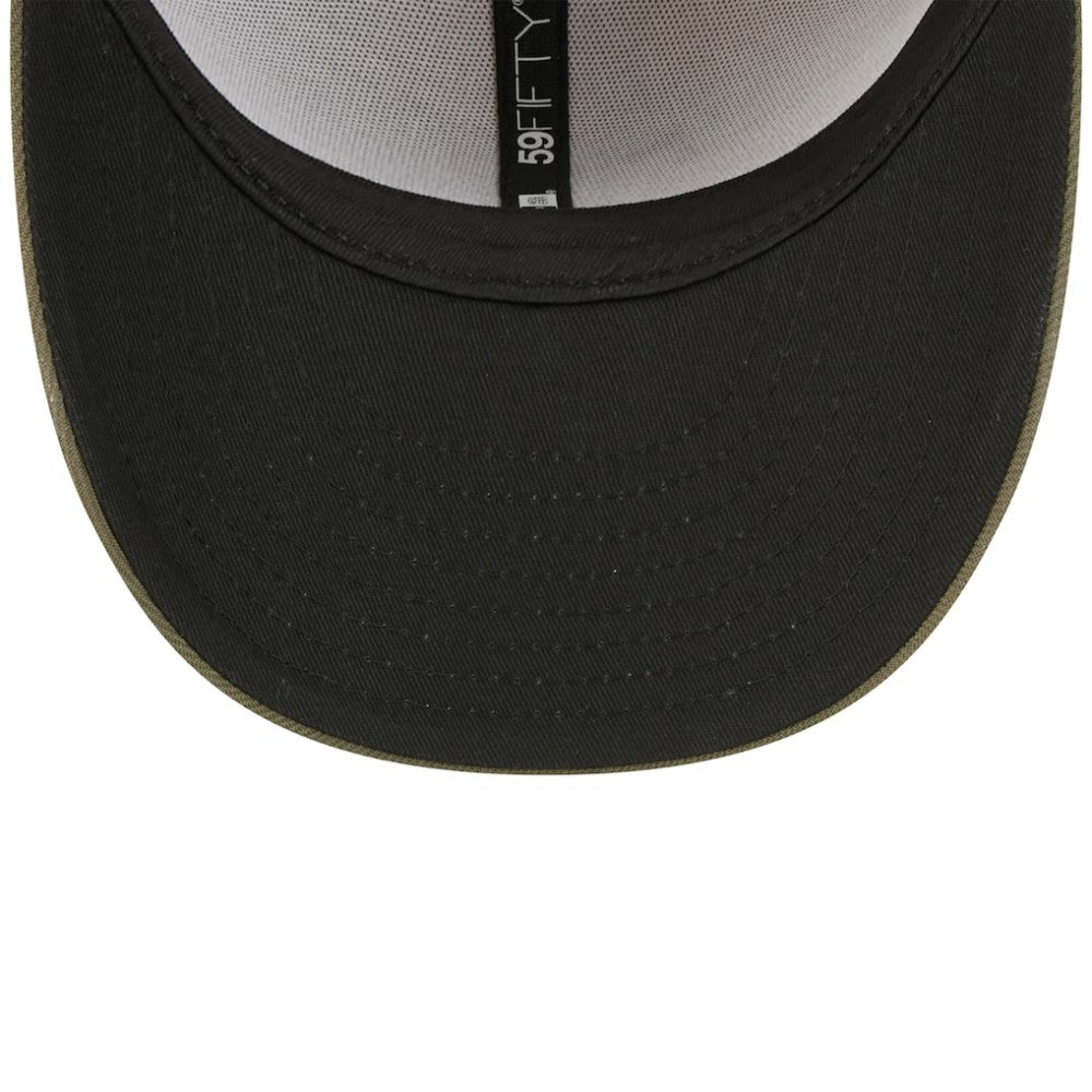 Light Beige/Olive Seattle Mariners New Era 2025 Armed Forces Day 59FIFTY Fitted Hat