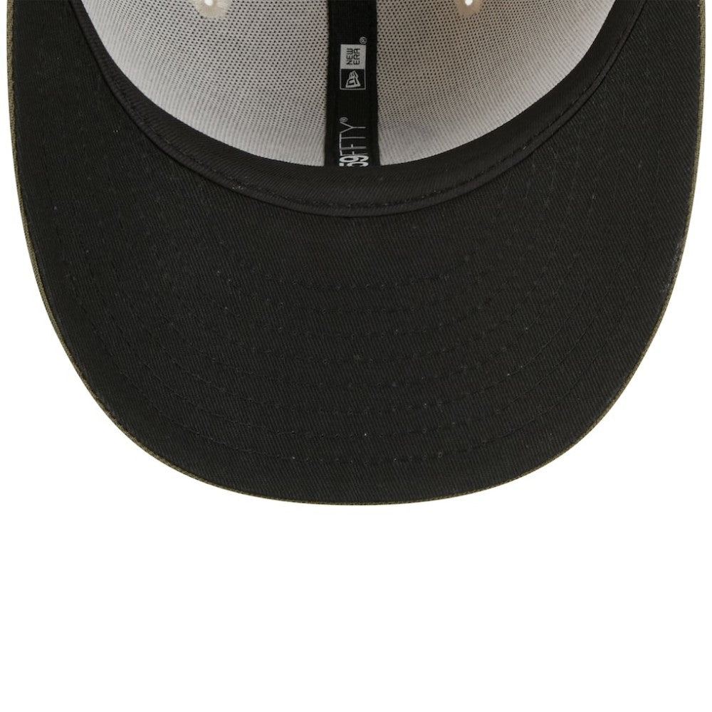 Light Beige/Olive Colorado Rockies New Era 2025 Armed Forces Day 59FIFTY Fitted Hat