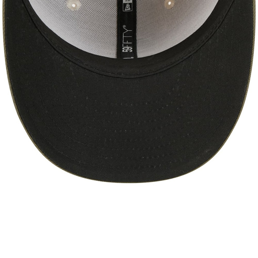 Light Beige/Olive Chicago White Sox New Era 2025 Armed Forces Day 59FIFTY Fitted Hat