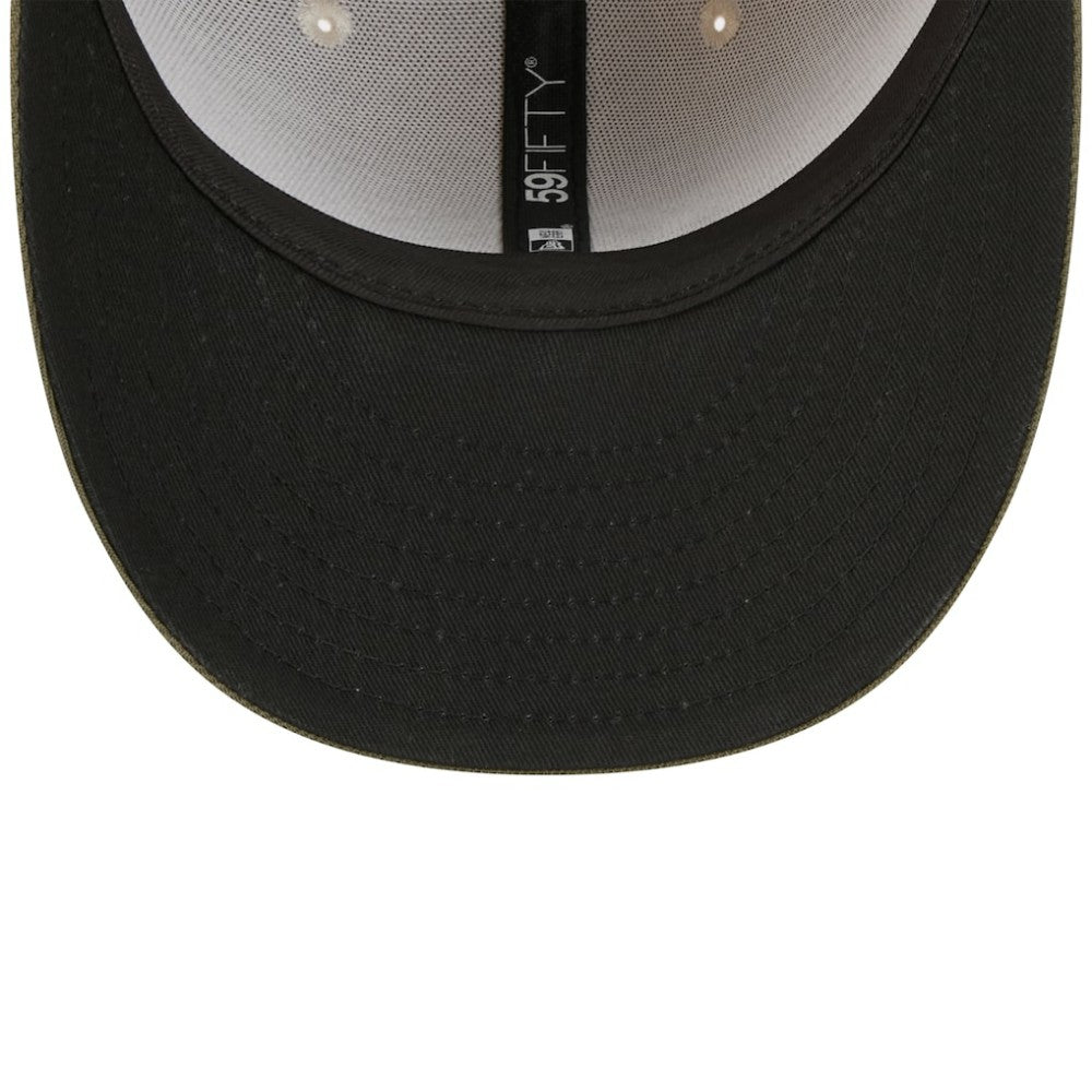 Light Beige/Olive Cincinnati Reds New Era 2025 Armed Forces Day 59FIFTY Fitted Hat