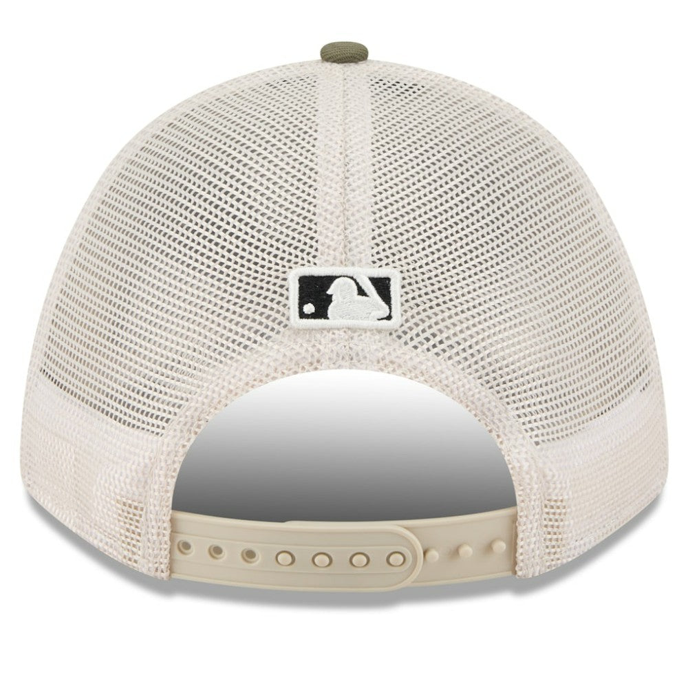 Light Beige/Olive Tampa Bay Rays New Era 2025 Armed Forces Day 9FORTY M-Crown A-Frame Adjustable Hat