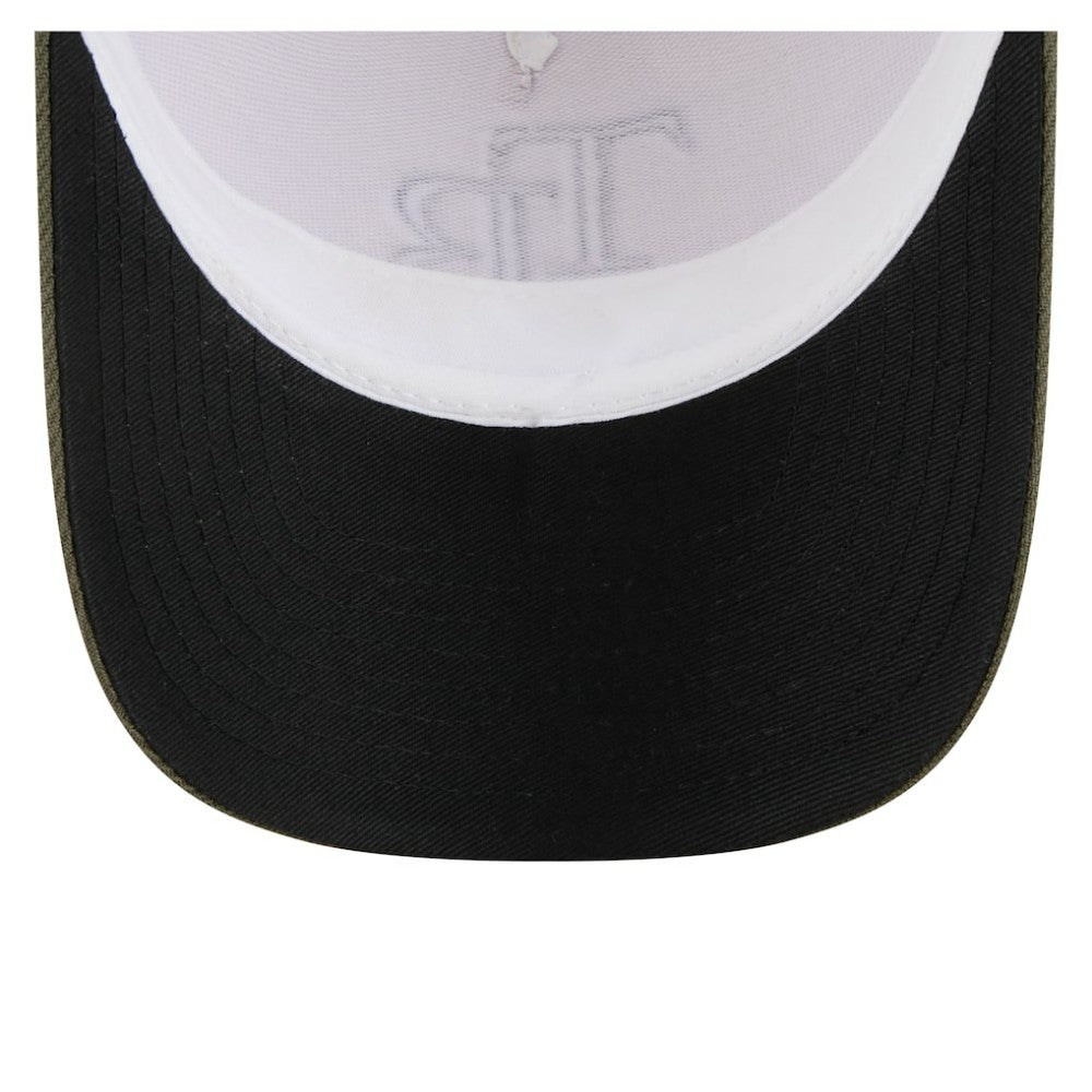 Light Beige/Olive Tampa Bay Rays New Era 2025 Armed Forces Day 9FORTY M-Crown A-Frame Adjustable Hat
