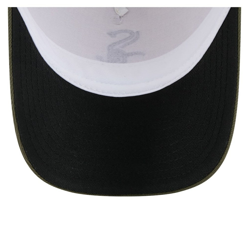 Light Beige/Olive Chicago White Sox New Era 2025 Armed Forces Day 9FORTY M-Crown A-Frame Adjustable Hat