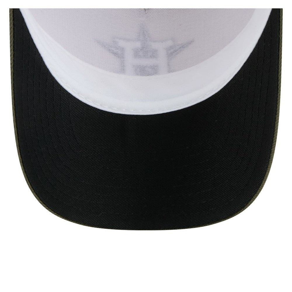 Light Beige/Olive Houston Astros New Era 2025 Armed Forces Day 9FORTY M-Crown A-Frame Adjustable Hat