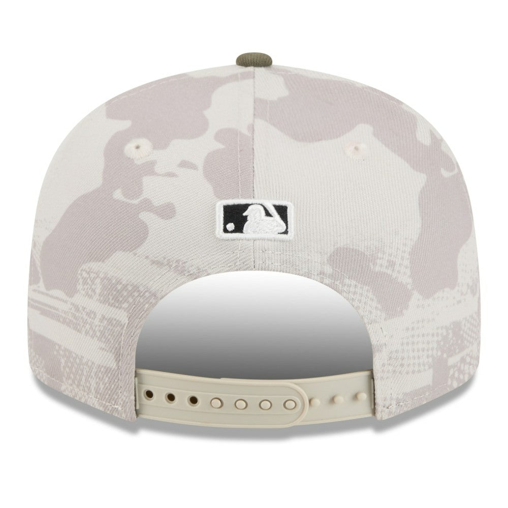 Light Beige/Olive Chicago White Sox New Era 2025 Armed Forces Day Split Panel 9FIFTY Snapback Hat