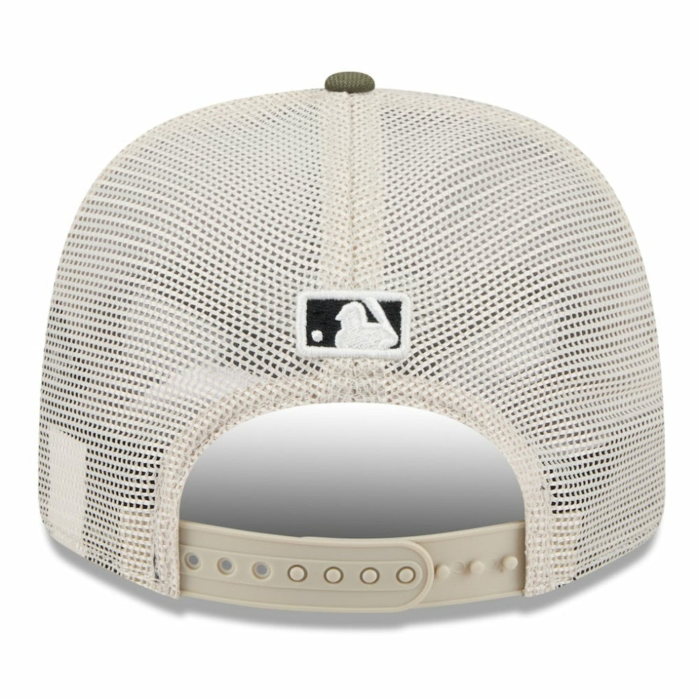 Light Beige/Olive Minnesota Twins New Era 2025 Armed Forces Day 9SEVENTY Stretch-Snap Hat