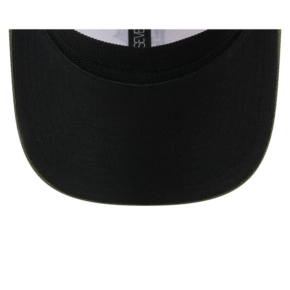 Light Beige/Olive Pittsburgh Pirates New Era 2025 Armed Forces Day 9SEVENTY Stretch-Snap Hat