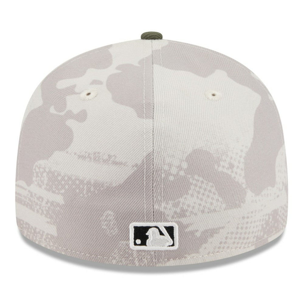 Light Beige/Olive Minnesota Twins New Era 2025 Armed Forces Day Low Profile 59FIFTY Fitted Hat