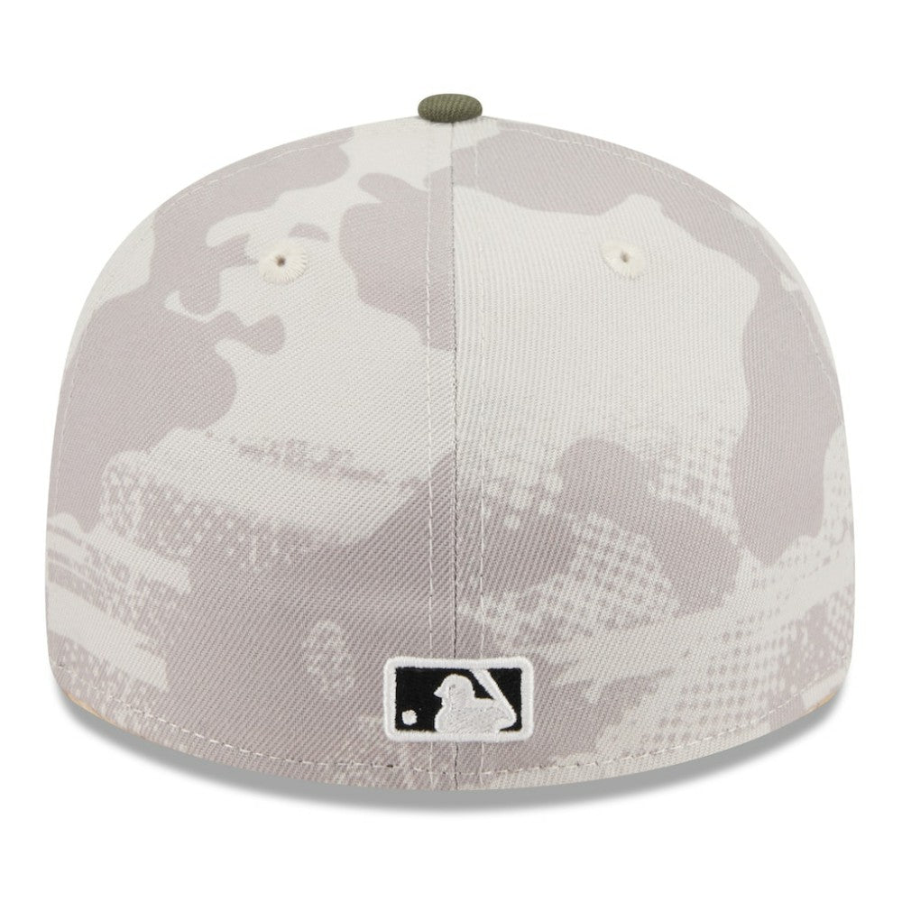 Light Beige/Olive Pittsburgh Pirates New Era 2025 Armed Forces Day Low Profile 59FIFTY Fitted Hat
