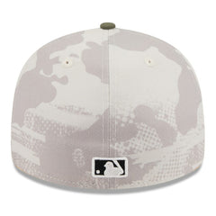 Light Beige/Olive Pittsburgh Pirates New Era 2025 Armed Forces Day Low Profile 59FIFTY Fitted Hat