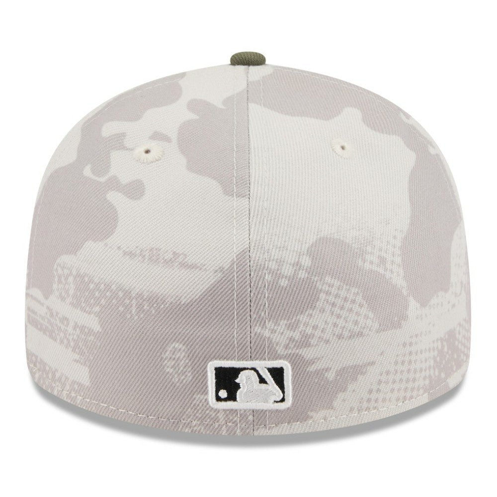 Light Beige/Olive San Francisco Giants New Era 2025 Armed Forces Day Low Profile 59FIFTY Fitted Hat