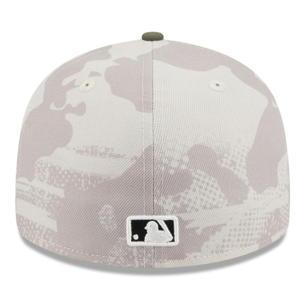 Light Beige/Olive Toronto Blue Jays New Era 2025 Armed Forces Day Low Profile 59FIFTY Fitted Hat