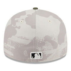 Light Beige/Olive Houston Astros New Era 2025 Armed Forces Day Low Profile 59FIFTY Fitted Hat
