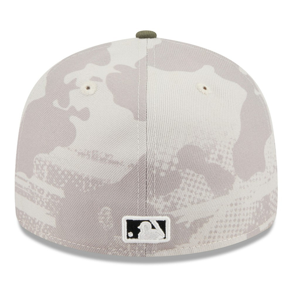 Light Beige/Olive Kansas City Royals New Era 2025 Armed Forces Day Low Profile 59FIFTY Fitted Hat