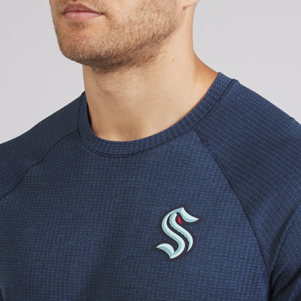 NHL Seattle Kraken lululemon Metal Vent Tech Short-Sleeve Shirt