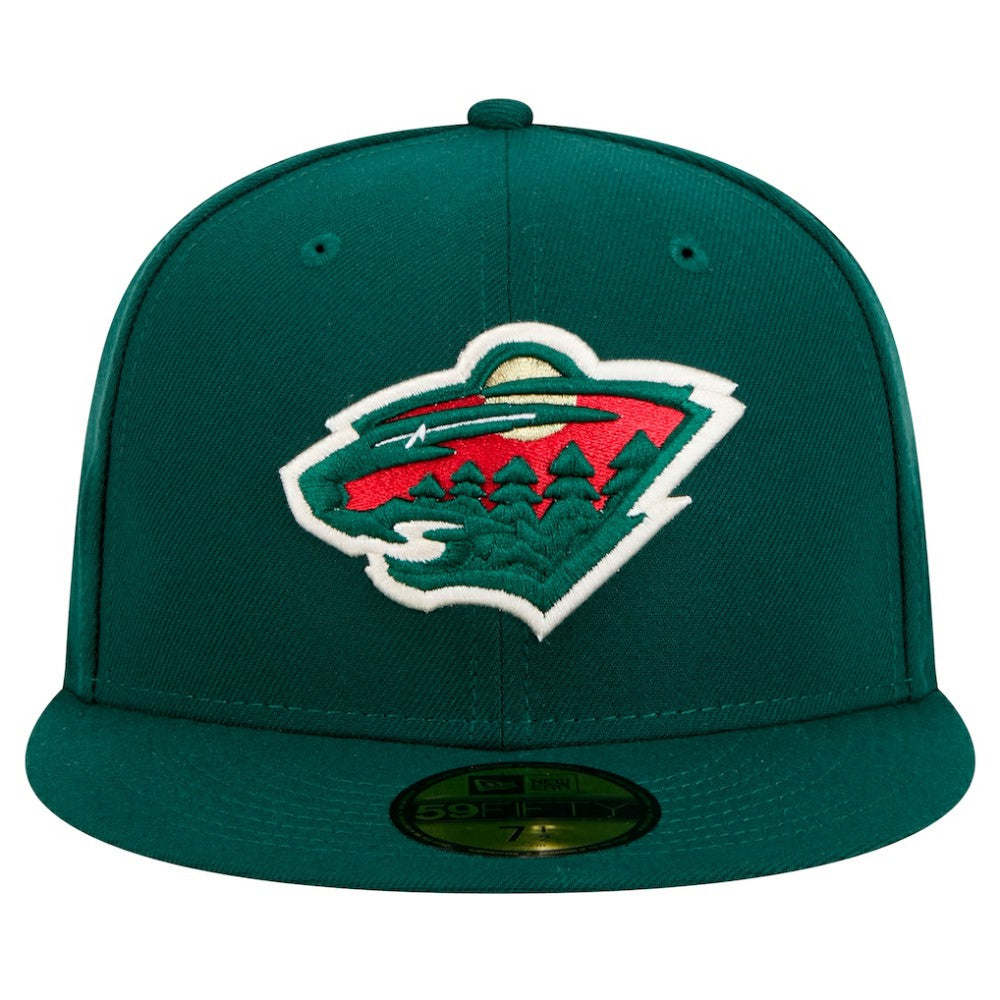 NHL Minnesota Wild New Era Core 59FIFTY Fitted Hat