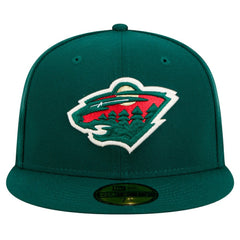 NHL Minnesota Wild New Era Core 59FIFTY Fitted Hat