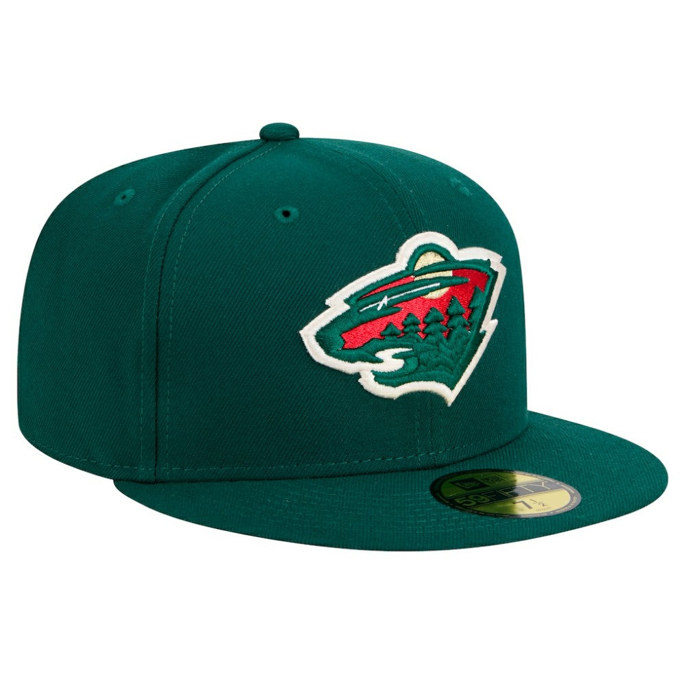 NHL Minnesota Wild New Era Core 59FIFTY Fitted Hat