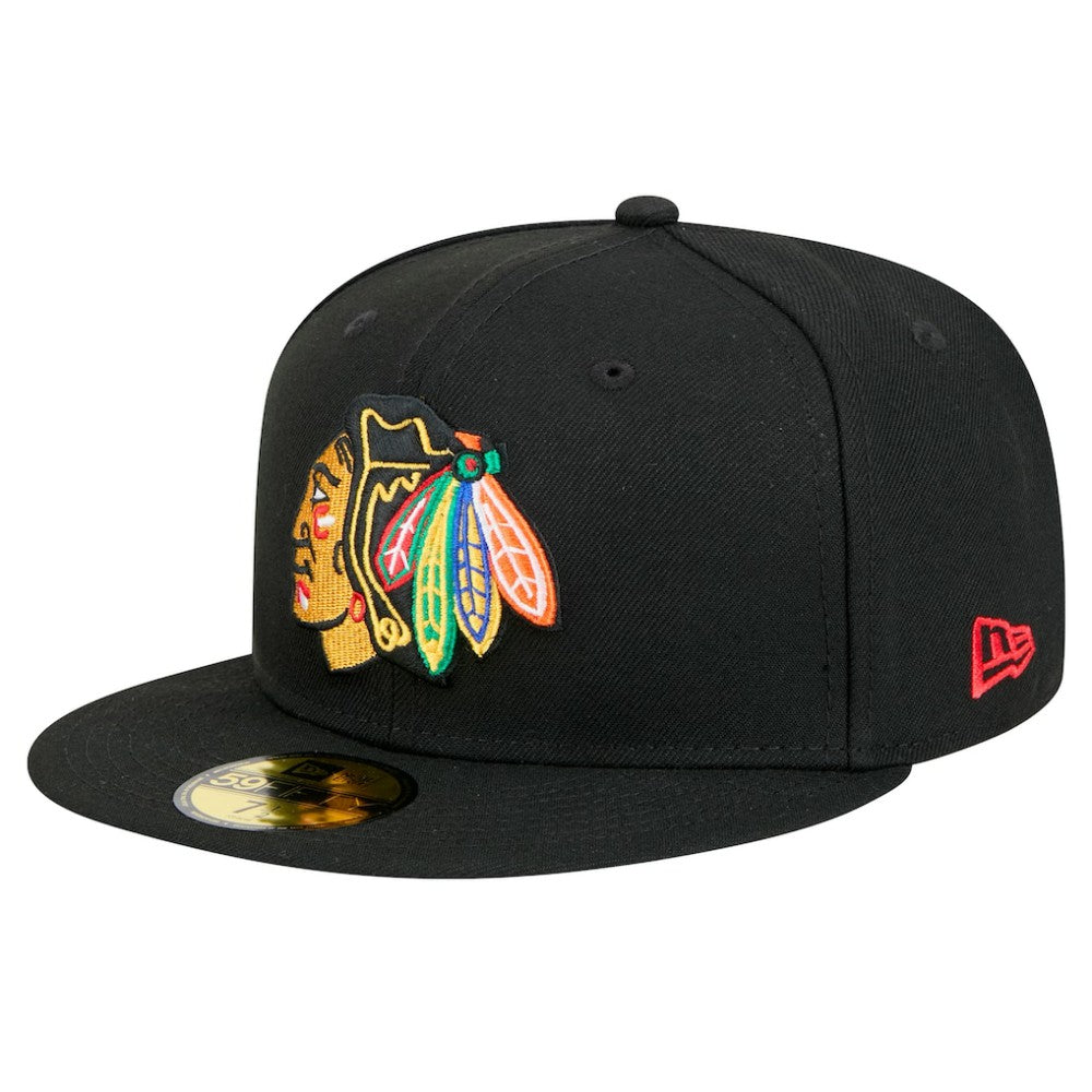 NHL Chicago Blackhawks New Era Core 59FIFTY Fitted Hat
