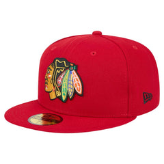 NHL Chicago Blackhawks New Era Core 59FIFTY Fitted Hat