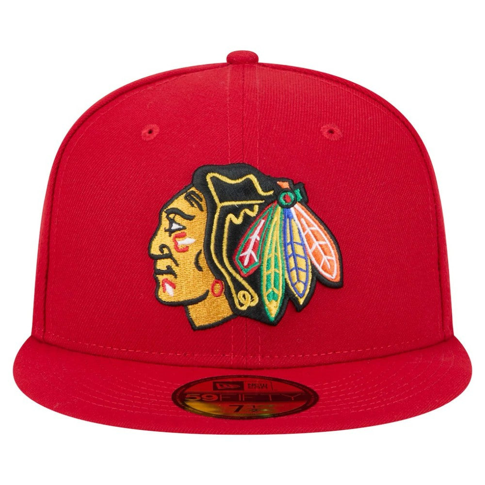 NHL Chicago Blackhawks New Era Core 59FIFTY Fitted Hat