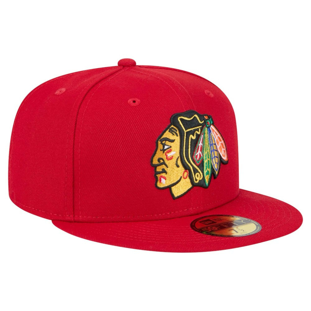 NHL Chicago Blackhawks New Era Core 59FIFTY Fitted Hat