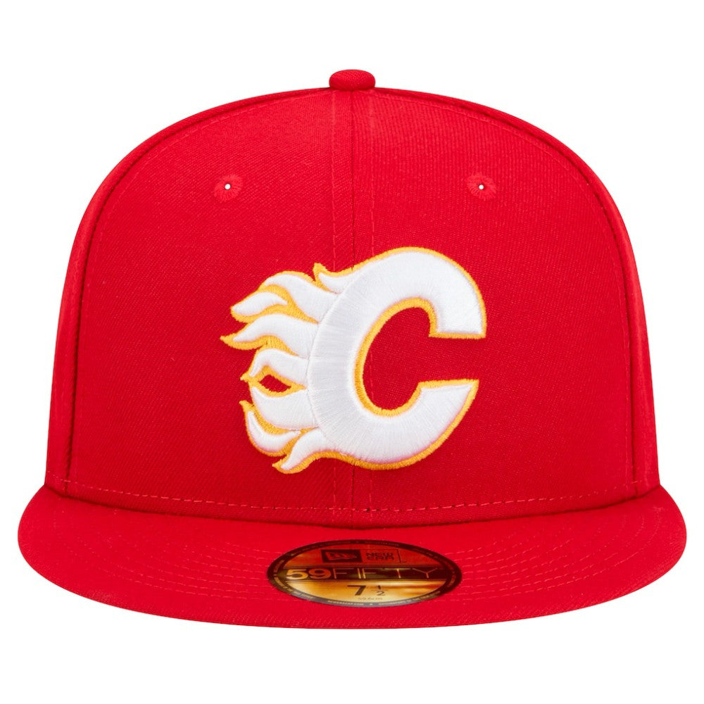 NHL Calgary Flames New Era Core 59FIFTY Fitted Hat