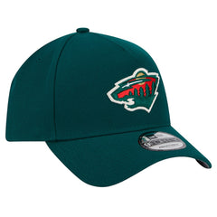 NHL Minnesota Wild New Era Core A-Frame 9FORTY Adjustable Hat