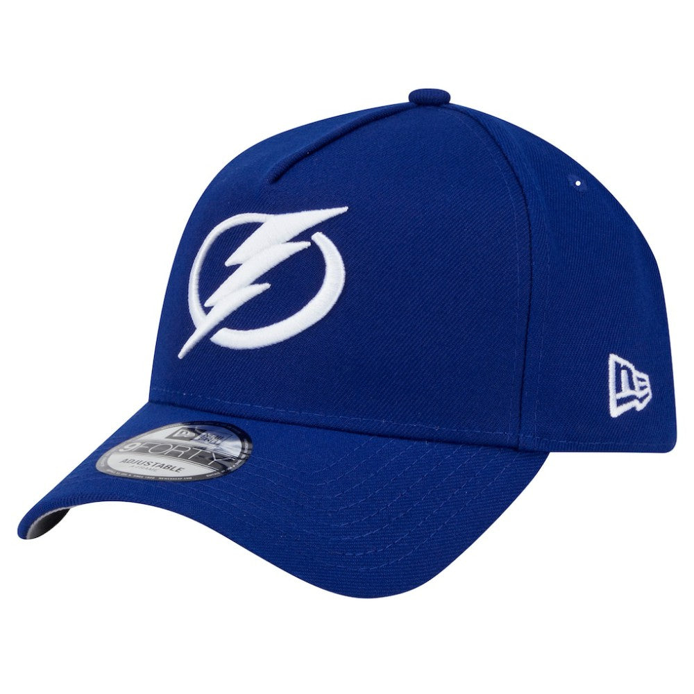 NHL Tampa Bay Lightning New Era Core A-Frame 9FORTY Adjustable Hat