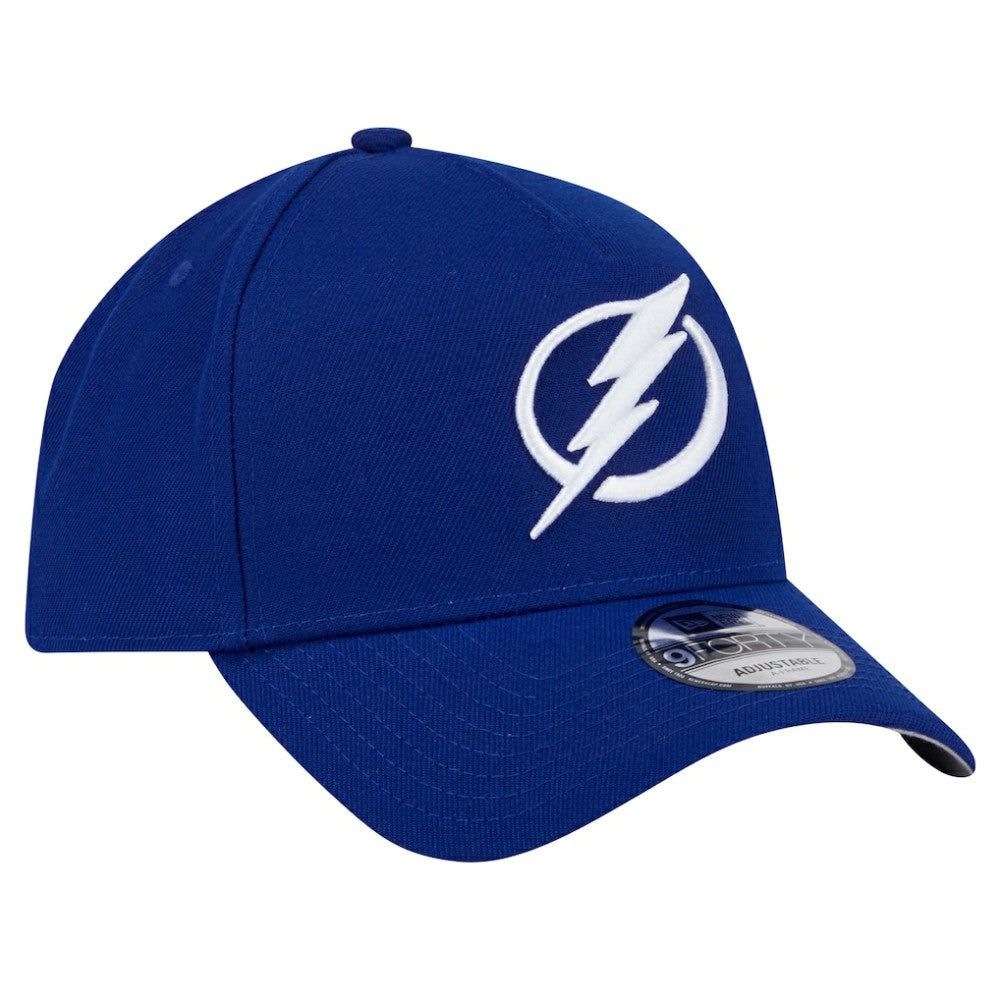NHL Tampa Bay Lightning New Era Core A-Frame 9FORTY Adjustable Hat