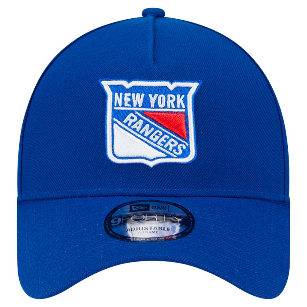 NHL New York Rangers New Era Core A-Frame 9FORTY Adjustable Hat