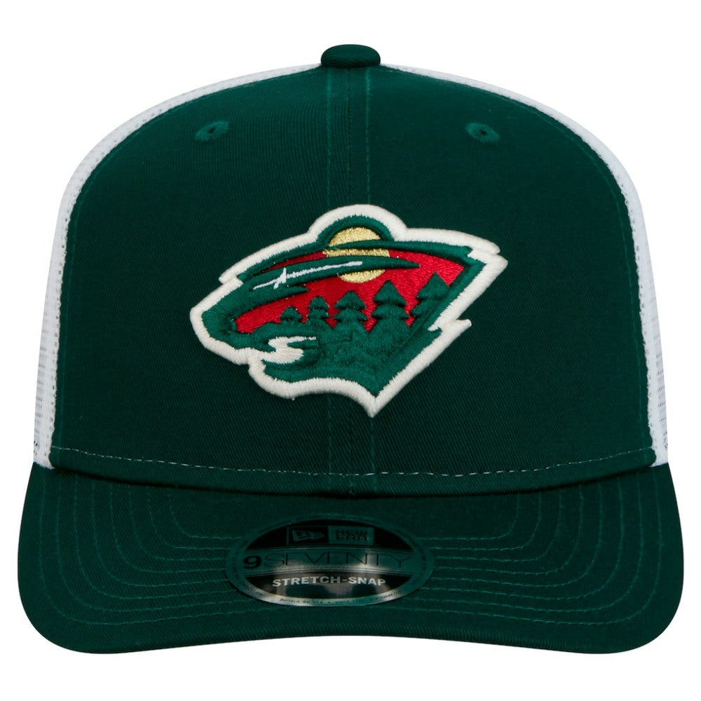 NHL Minnesota Wild New Era Core Trucker 9SEVENTY Stretch-Snap Hat