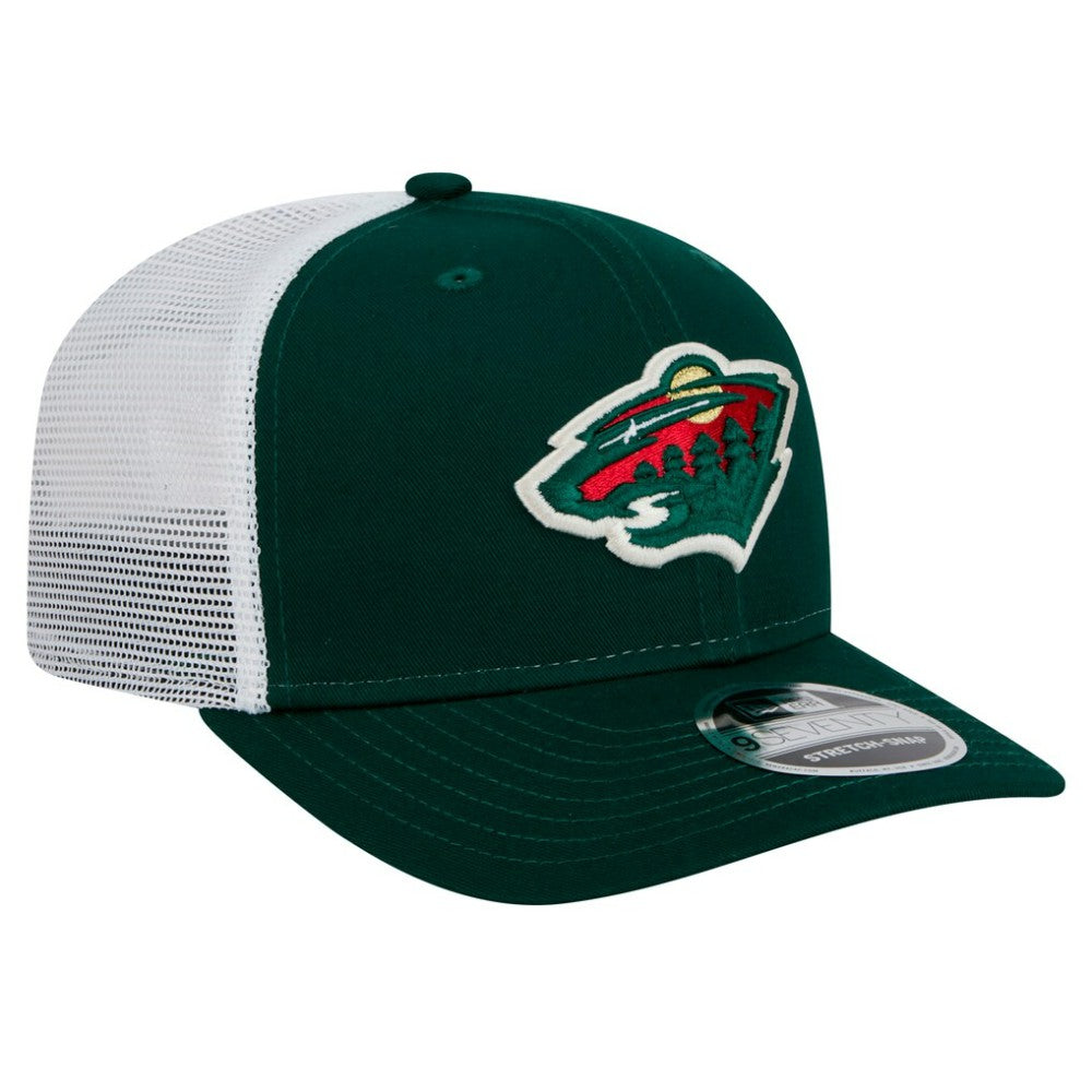 NHL Minnesota Wild New Era Core Trucker 9SEVENTY Stretch-Snap Hat