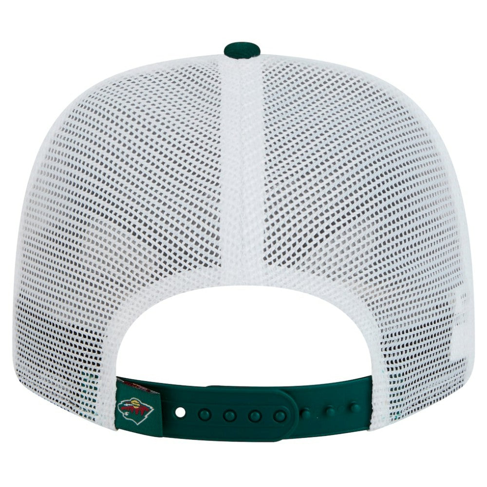 NHL Minnesota Wild New Era Core Trucker 9SEVENTY Stretch-Snap Hat