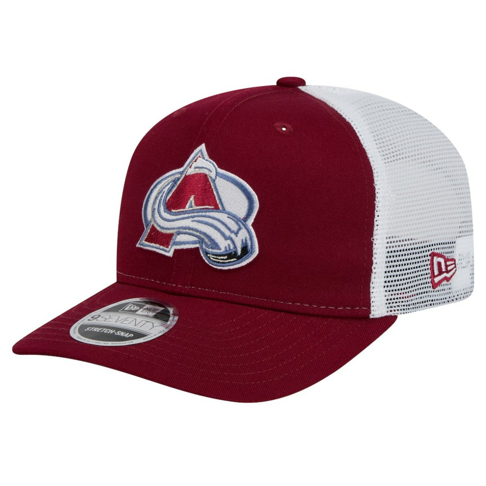 NHL Colorado Avalanche New Era Core Trucker 9SEVENTY Stretch-Snap Hat