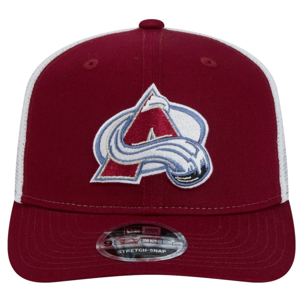 NHL Colorado Avalanche New Era Core Trucker 9SEVENTY Stretch-Snap Hat