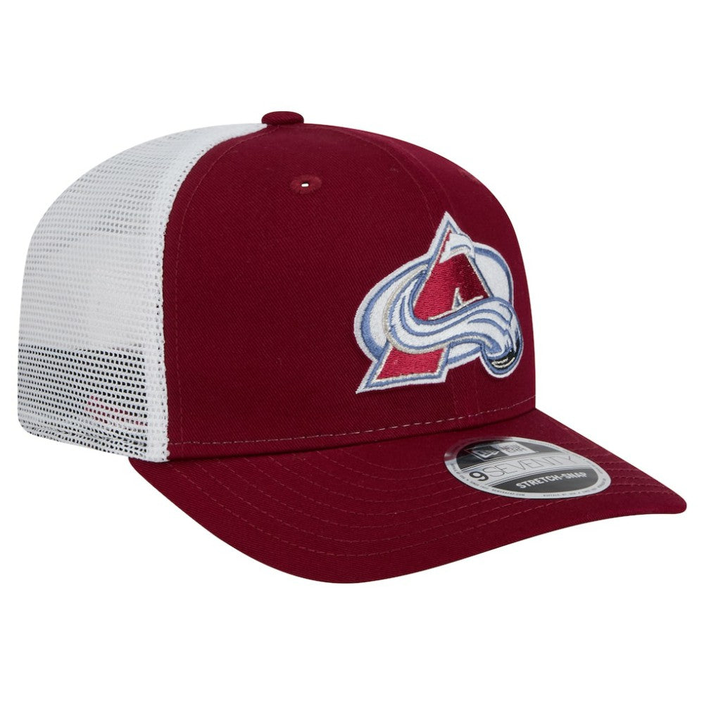 NHL Colorado Avalanche New Era Core Trucker 9SEVENTY Stretch-Snap Hat
