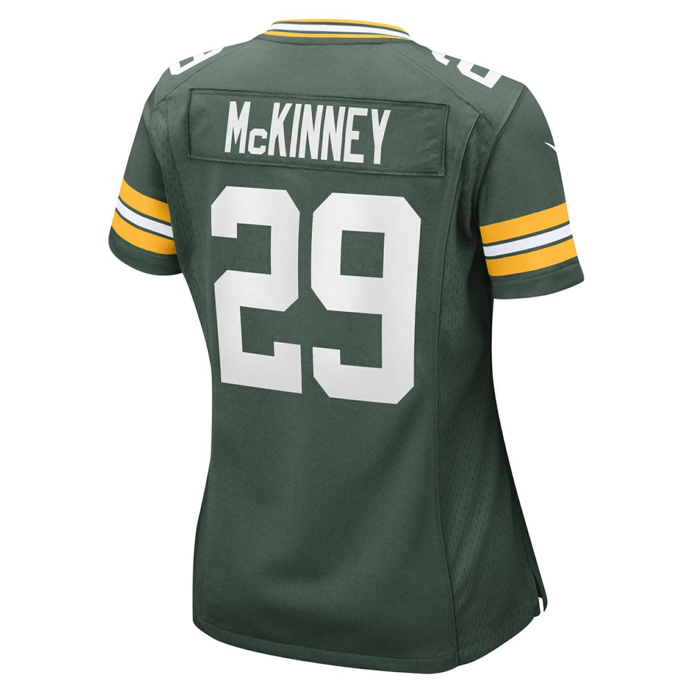 Xavier McKinney  Women's Team Game Jersey - Green Bay Packers Jerseys