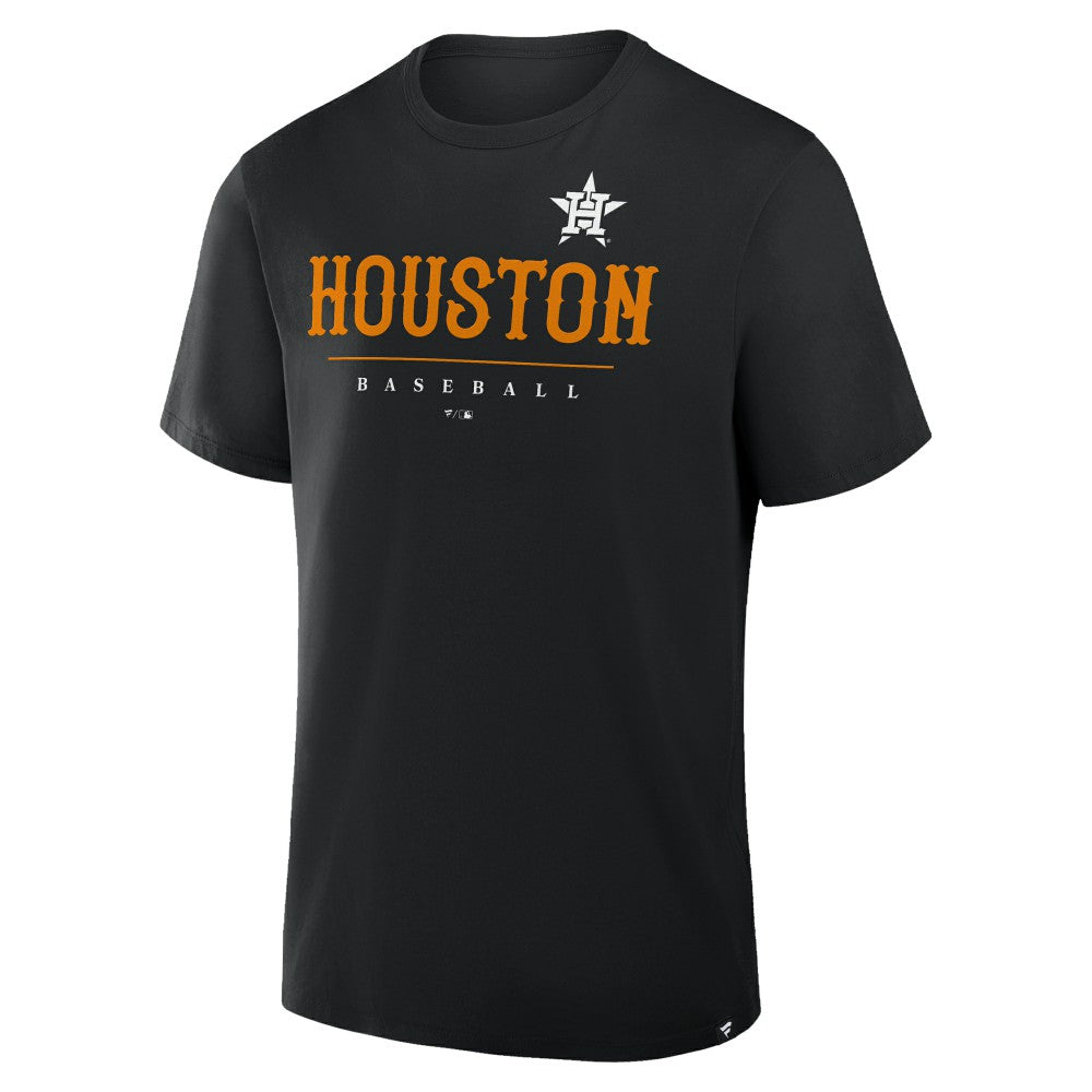 Black Houston Astros Fanatics Color Pop Legacy Clubhouse T-Shirt