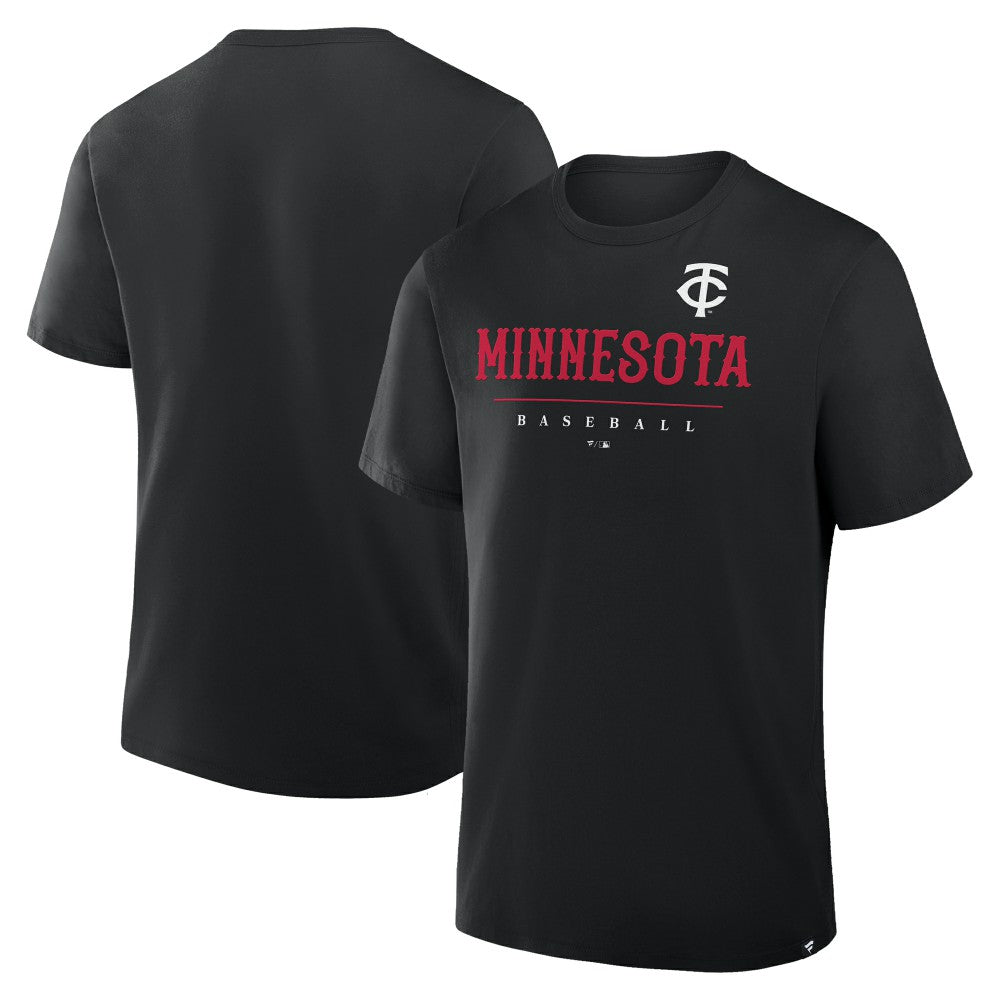 Black Minnesota Twins Fanatics Color Pop Legacy Clubhouse T-Shirt