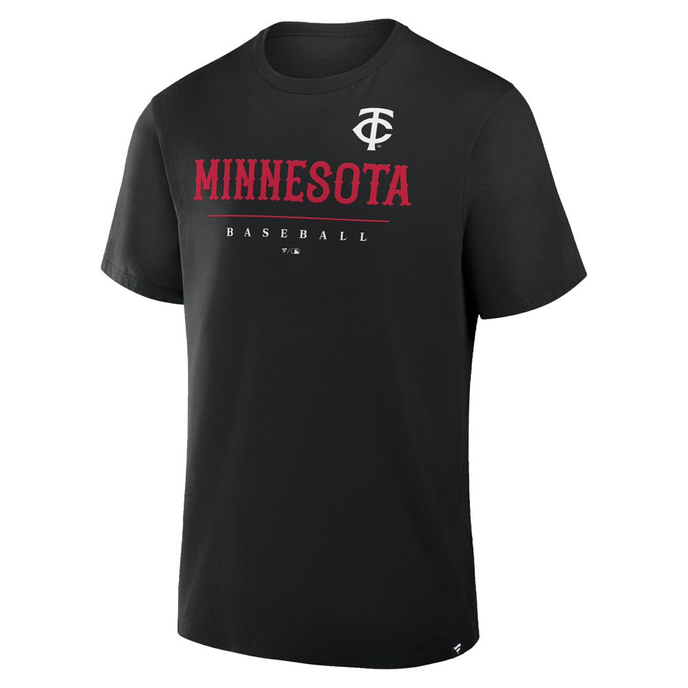 Black Minnesota Twins Fanatics Color Pop Legacy Clubhouse T-Shirt