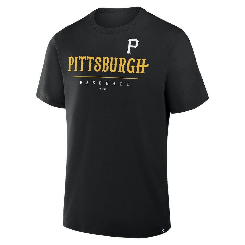 Black Pittsburgh Pirates Fanatics Color Pop Legacy Clubhouse T-Shirt