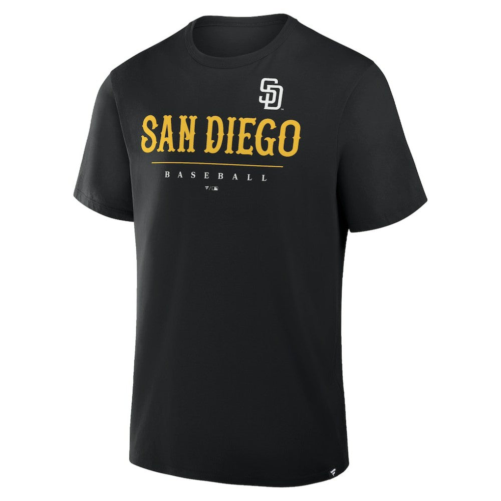 Black San Diego Padres Fanatics Color Pop Legacy Clubhouse T-Shirt