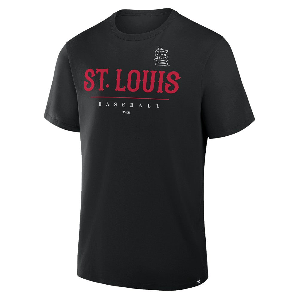 Black St. Louis Cardinals Fanatics Color Pop Legacy Clubhouse T-Shirt