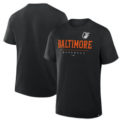 Black Baltimore Orioles Fanatics Color Pop Legacy Clubhouse T-Shirt