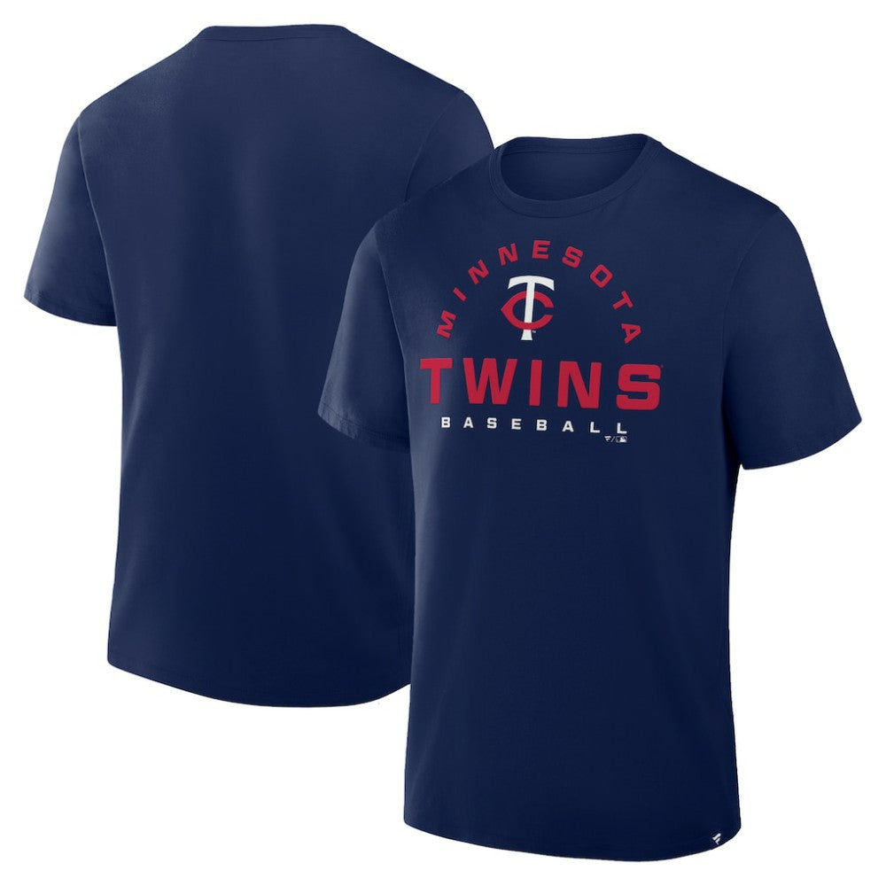 Navy Minnesota Twins Fanatics Clubhouse Legacy Primary Play T-Shirt