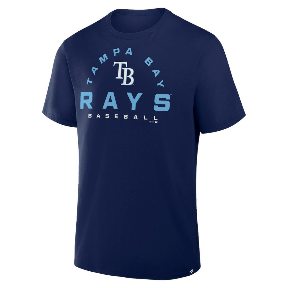Navy Tampa Bay Rays Fanatics Clubhouse Legacy Primary Play T-Shirt