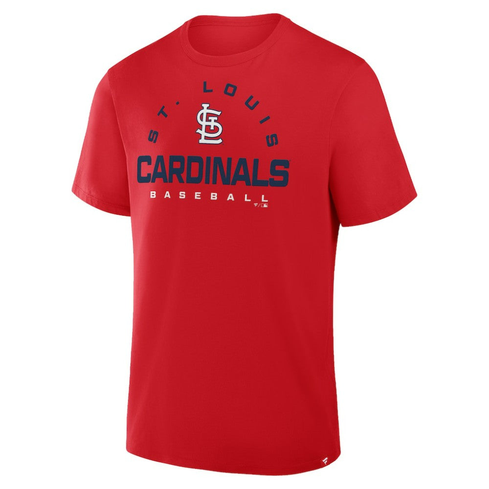 Red St. Louis Cardinals Fanatics Clubhouse Legacy Primary Play T-Shirt