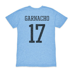 Alejandro Garnacho Argentina National Team 1863FC Player Vintage Tri-Blend T-Shirt